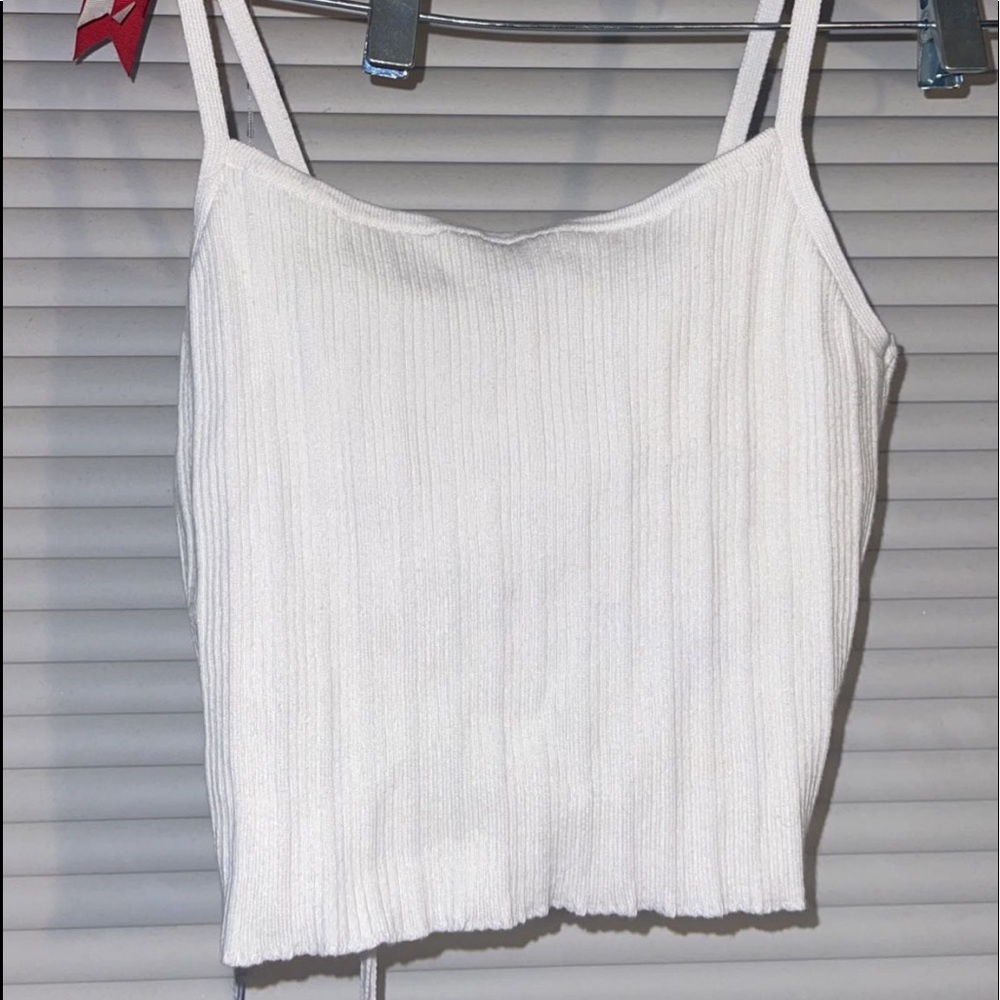 tank top cropped sweater